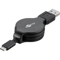 Kábel GOOBAY 45743 USB/USB-C 1m Black