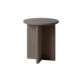 Furniria Dizajnový odkladací stolík Dallyce 50 cm taupe
