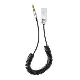 Baseus USB audio adaptér Bluetooth 5.0, AUX - čierny
