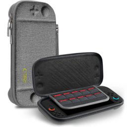Tech-Protect Slim Pouch puzdro na Nintendo Switch 2, šedé