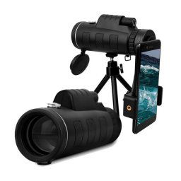 Monokulárny ďalekohľad Genetic Optical 40x60 + statív + adaptér na mobil