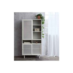 Furniria Dizajnová skrinka Taiyanna 180 cm sivá