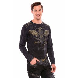 Tričko Cipo & Baxx CL348 black