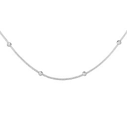 Olivie CHOKER guličková strieborná retiazka MARRY 5252