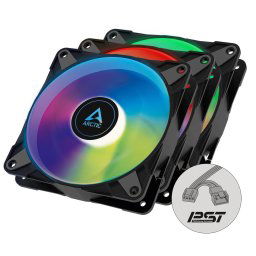 Arctic ventilátor P12 PWM PST A-RGB (3ks balenie) ACFAN00232A