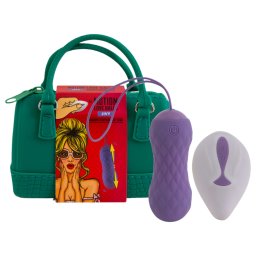 FEELZTOYS Jivy - fialov vibran vajko s rdiovm ovldanm