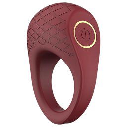 Dreamtoys Ivy - vibran krok na penis (bordov)