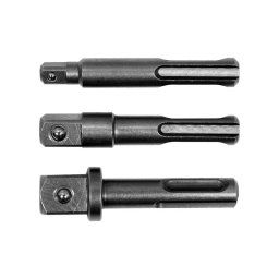 Yato | Sada adaptérů SDS+ 1/4", 3/8", 1/2" YT-04686