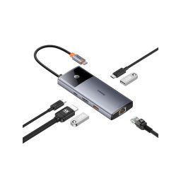 Dokovacia stanica BBASEUS Metal Gleam 2 6v1