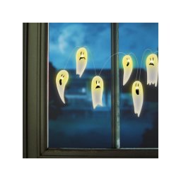 LED dekorácia do okna FAMILY 58186A Halloween - duch