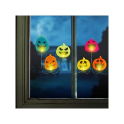 LED dekorácia do okna FAMILY 58186B Halloween - tekvica