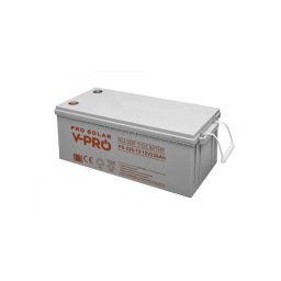 Batéria 12V 220Ah V-PRO SOLAR DEEP CYCLE