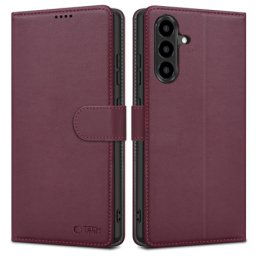 Tech-Protect Wallet knižkové puzdro na Samsung Galaxy A26 5G / A17 4G / 5G, bordové