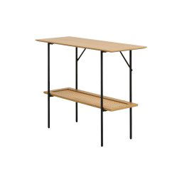 Furniria Dizajnová konzola Lakshmana 100 cm prírodný dub