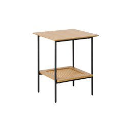 Furniria Dizajnový odkladací stolík Lakshmana II 45 cm prírodný dub
