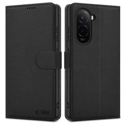 Tech-Protect Xiaomi Poco M7, čierne puzdro