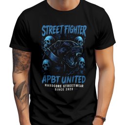Tričko APBT United - Street Fighter (2025)