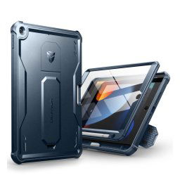 Dexnor 360 Kickstand obal iPad 10.2, 2019 / 2020 / 2021 (iPad 7 / 8 / 9), modrý