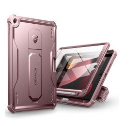Dexnor 360 Kickstand obal iPad 10.2, 2019 / 2020 / 2021 (iPad 7 / 8 / 9), ružový