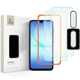 Tech-Protect Supreme set, 2 tvrdené sklá s aplikátorom + sklo na objektív, Samsung Galaxy A17 4G / 5G
