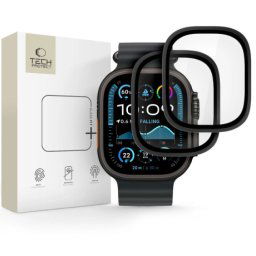Tech-Protect Glass Ring 2x ochranné sklo na Apple Watch Ultra 1 / 2 (49mm), čierne