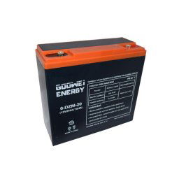 Trakčný olovený akumulátor 12V 24Ah GOOWEI ENERGY 6-DZM-20 Pb