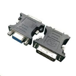 Cablexpert kábel redukcia DVI->VGA 24-pin (DVI-A 24-pin male to VGA 15-pin) A-DVI-VGA-BK