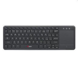 Klávesnica C-TECH WLTK-01, bezdrôtová klávesnica s touchpadem, čierna, USB WLTK-01