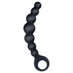 Ribbed Silicone Anal Beads