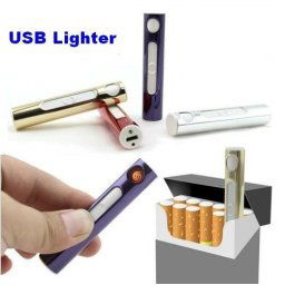 Gerui zapaľovač nabíjaný cez USB Červená