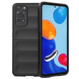 Techsuit Magic Shield obal, Xiaomi Redmi Note 11 / Note 11S, čierny