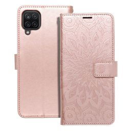 Part Mezzo púzdro, Samsung Galaxy A12, vzor 2, rosegold