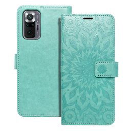Part Mezzo púzdro, Xiaomi Redmi Note 10 Pro, vzor 2, zelený