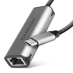 AXAGON ADE-25RC, USB-C 3.2 Gen 1 - 2.5 Gigabit Ethernet sieťová karta, Realtek 8156, auto install, sivá ADE-25RC