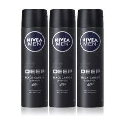 Nivea Men Deep BLACK CARBON deospray 150 ml
