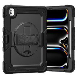 JP Solid360 obal na tablet, iPad Air 4 / Air 5 / Air 11 2024, čierny