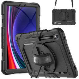 JP Solid360 obal na tablet, Samsung Tab S9 11.0" (X710 / X716B), čierny