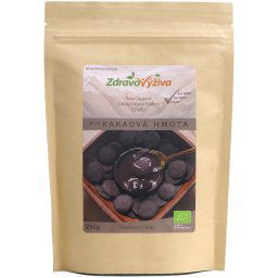 BIO Kakaová hmota dukátiky RAW 250g Zdravovýživa