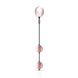 Rosy Gold Ben Wa - guliky pre vaginlne posilnenie (rosegold)