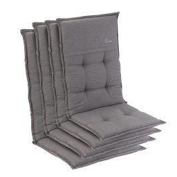 Blumfeldt Coburg, čalúnenie, čalúnenie na kreslo, vysoké operadlo, záhradná stolička, polyester, 53x117x9cm, 4 x podložka