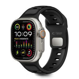 Tech-Protect IconBand Line Apple Watch 8 / 9 / 10 / 11 / SE / Ultra (44 / 45 / 46 / 49 mm), čierny