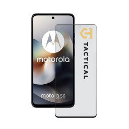 Tactical Glass Shield 5D sklo pre Motorola G56, čierne