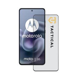 Tactical Glass Shield 5D sklo pre Motorola G86, čierne