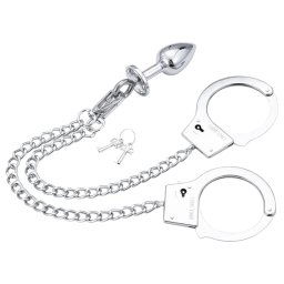 LateToBed BDSM - put s anlnym plugom (strieborn)