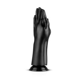 BUTTR - fisting dildo s prsavkou - ierny