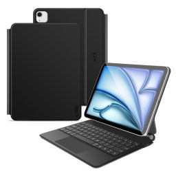 Tech-Protect Magnetické púzdro s klávesnicou, Apple iPad Air 10,9" 4 / 5 / 2020-2022 / 11" 6 / 7 / 2024-2025, čierne