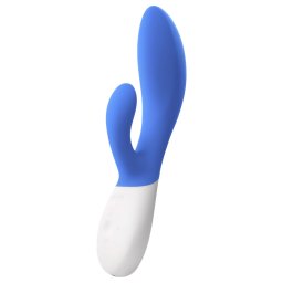 LELO Ina Wave 2 - nabjaten, vodotesn vibrtor (modr)