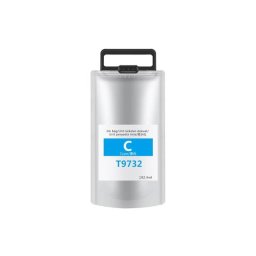Atramentová kazeta Epson T9732 cyan kompatibilná