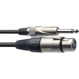 Mikrofónový kábel SMC10XP XLR samica/JACK 10m Stagg