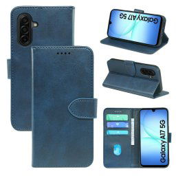 OEM Magnetické puzdro, Samsung Galaxy A17, modré